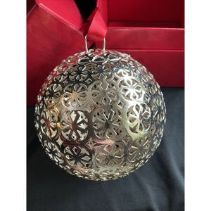 John Hardy Sterling Silver‎ Plated Ball Christmas Ornament